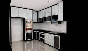 Melamine, 3g glass, 4g glass, laminated high gloss, mdf spray paint, solid plywood dan solid nyatoh. Design Kabinet Dapur Moden Terkini Fotos Facebook