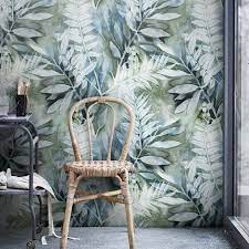jungle fever met botanisch behang op de muur homeplaza inspiratie papier peint autocollants de mur parement mural