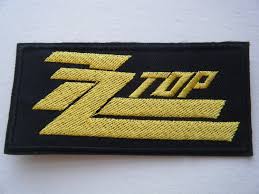 Zz top live, personal and press photos Zz Top Logo Embroidered Iron On Patch Craft Supplies Tools Appliques Patches Kromasol Com