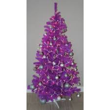 Homegear 6ft Purple Artificial Christmas Tree Just 39 99 Christmas Trees At Shop247 Co Uk