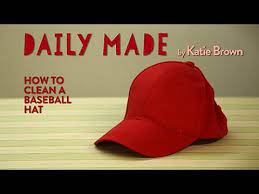 Strikking Diy Oppskrifter Smarte Tips Baseball Hats Cleaning Baseball
