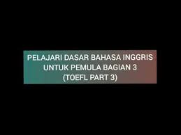 Check spelling or type a new query. Kunci Jawaban Exam Toefl Part 3 Skill Academy Kartu Prakerja 2020 Youtube