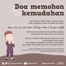 Oct 25, 2012 · doa arafah dalam bahasa melayu. Doa Memohon Kemudahan Nasihat Sahabat