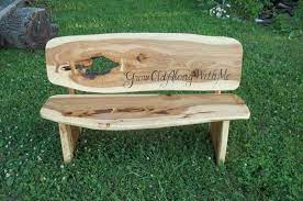 Our liquor menu book lists all your favorites plus many hard to find bottles. Custom Hickory Live Edge Anniversary Bench Grow Old Along With Me Calligraphy By Texpenn Lumberjocks Com Woodworking Community