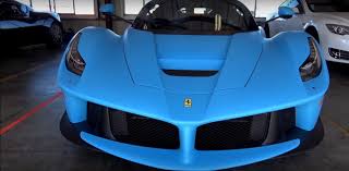 F12tdf was designed by ferrari styling centre. Matte Blue Laferrari With Matching Interior Details Has Silicon Valley Owner Autoevolution
