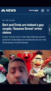 Bert and Ernie Modeled After Gay Couple