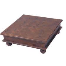 * beautifully printed on wooden chokai. Brown Wooden Bajot At Rs 70 Piece Nagpur Id 10314983930