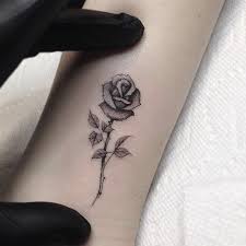 Maybe you would like to learn more about one of these? 50 Tiny Rose Tattoos To Feed Your Beauty And The Beast Obsession Small Rose Tattoo Tiny Rose Tattoos Rose Tattoos On Wrist