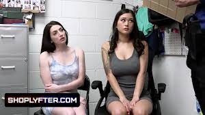 Shoplyfter - Charming Female Shoplifters With Perfect Natural Tits Getting  Their Plump Asses Spanked - XNXX.COM