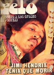 Pelo magazine logo and covers (1970–2001)