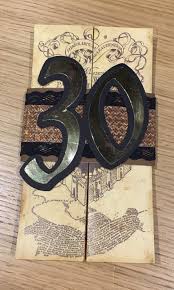 Biglietto Harry Potter Mappa Del Malandrino Pepilla