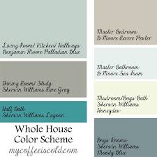 Benjamin moore heaven on earth. Whole House Scheme House Color Schemes Choosing Paint Colours Paint Colors For Home
