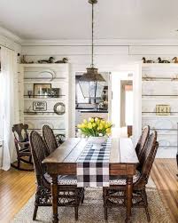Farmhouse Is My Style On Instagram Rustic Farmhouse Dining Room With Wicker Modern Farmhouse Dining Modern Farmhouse Dining Room Farmhouse Dining Rooms Decor