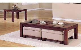 But if it had ottomans underneath, then it would be a low, but useful table for kids to dine. Coffee Table With Ottomans Underneath Ideas On Foter