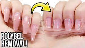 Lightly dip the brush into the slip. Remove Polygel Nails Step By Step How To Tutorial Youtube