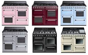 Smeg Victoria Range Cooker Tr4110p And Tr4110bl1 Range Cooker Kitchen Inspirations Kitchen Stove