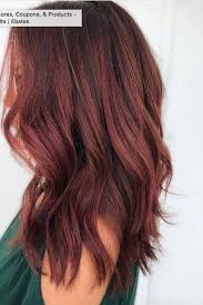 Wispy caramel highlights on red brown hair. Dark Red Hair Color Looks That Are Trending This Year
