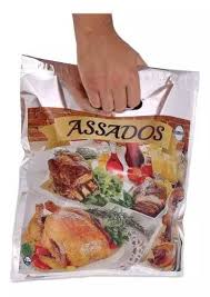 Embalagem Termica Para Frango Assados Alimentos Sacola Termica