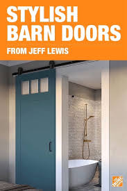 With Up To 16 Options From Jeff Lewis Chic And Classic Barn Door Collection By Masonite These Barn Doors Are Stylish Space S Home Remodeling Home Decor Home