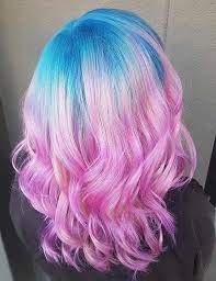 Did y'all like this color? 20 Yummy Cotton Candy Hair Color Ideas