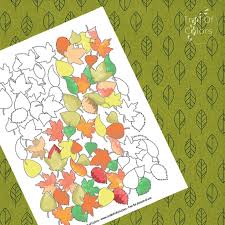 Portion of this improve has been that once it absolutely was started, and adults started doing it, analysts were keen to understand leaf templates & leaf coloring pages for kids leaf printables. Fall Leaves Coloring Page Trail Of Colors