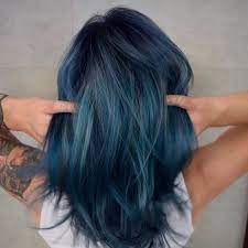 In fact, purple and blue hair is a fantastic idea, as the contrasting colors complement each other. Teal Hair Color On Dark Skin Novocom Top
