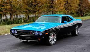 Image result for Bright Blue 1973 Dodge