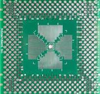 Schmartboard|ez QFP, 32 - 100 Pins 0.5mm Pitch, 2" X 2" Grid (202-0011-01)