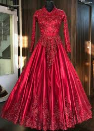 What are you waiting for? Chiffon Red Bridal Dress Rs 30000 Piece S B International Id 20347380988