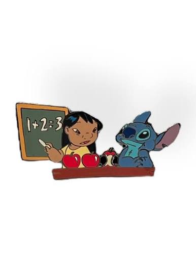 Disney Auctions Lilo Back To School Math Lesson Pin