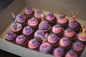 Attractive Birthday Cake For Wife Design Tinkerbell Cupcakes Birthday Cupcakes Cupcake Birthday Cake Birthday Cake Decorating
