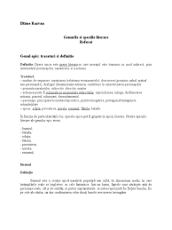 Fabula este o specie a genului epic ,in versuri sau în proza ,care prin intermediul personajelor autorul satirizează defecte sau moravuri omenesti cu scopul de a le indrepta caracteristicile fabulei. Genul Epic