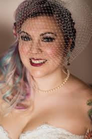 Sci-fi meets vintage at this unicorn-haired Star Wars wedding