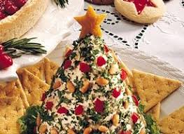 Holiday Tree Shaped Cheese Ball Recipe Holiday Cheese Christmas Food Christmas Party Food