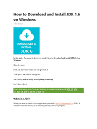 Download liberica jdk, supported openjdk builds. How To Download And Install Jdk 1 Pdf Java Virtual Machine Java Software Platform