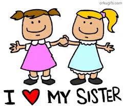 The sister enjoys the peace at fi honey bunny funnybunny is the story of the funnybunny siblings: Share My Sister Gifs Tenor