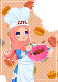 Chef logo restaurant cook, design, chef, logo, restaurant png. Happy Ramadan From Joseph And Yusra Islamic Cartoon Cartoon Chef Anime Muslim