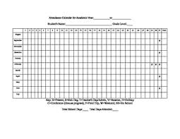 Meeting attendance sheet template beautiful best attendance list. Attendance Sheet Month Worksheets Teaching Resources Tpt