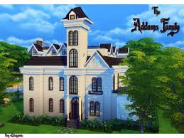 Brilliant addams family house plans victorian home floor blueprints authentic. The Sims Resource The Addams Family Manor By Degera Sims 4 Downloads