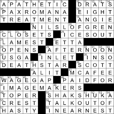 Hardly Rah Rah Crossword Clue Archives Laxcrossword Com