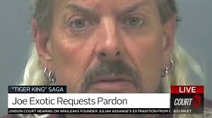 Maybe you would like to learn more about one of these? Court Tv Tiger King Joeexotic Wrote A Letter To President Trump Requesting A Pardon Facebook