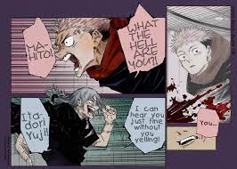 Colored A Page From 120 Chapter Jujutsukaisen Chapter Anime Manga