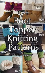 Womens ladies leg warmers knitted boot cuffs winter warm fur boot toppers socks. Boot Cuff Knitting Patterns In The Loop Knitting