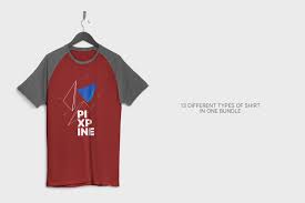 Download T Shirt Mockup Hanging Apparel Bundle In Apparel Mockups On Yellow Images Creative Store