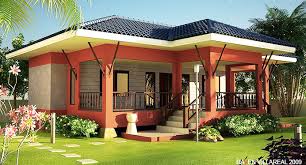 When space is limited designing spaces and interior elements to be so making storage you can climb adds a lot of usefulness to a single piece of furniture. One Storey House Concept With Interior Design Pinoy Eplans