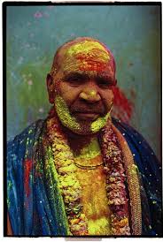 Holi India Portrait Photography Print, Fine Art Print, Kodak Film  Photography Print, Holi Travel Photography Wall Art Home Decor Print