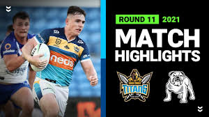 Jul 02, 2021 · canberra raiders vs gold coast titans teams. Titans V Bulldogs Match Highlights Round 11 2021 Telstra Premiership Nrl Youtube