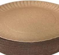 Wholesale 9” Kraft Brown Paper Plates for your store - Faire