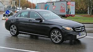 2018 Mercedes Benz C Class Freshens Up In New Spy Shots
