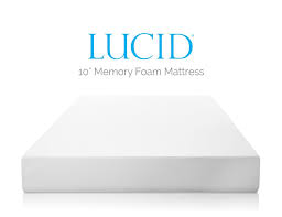 A large number of the customers rated it 5 out of 5 stars and shared the same opinion: Dreaming On The Lucid 10 Inch Memory Foam Mattress Zen Sleeping
